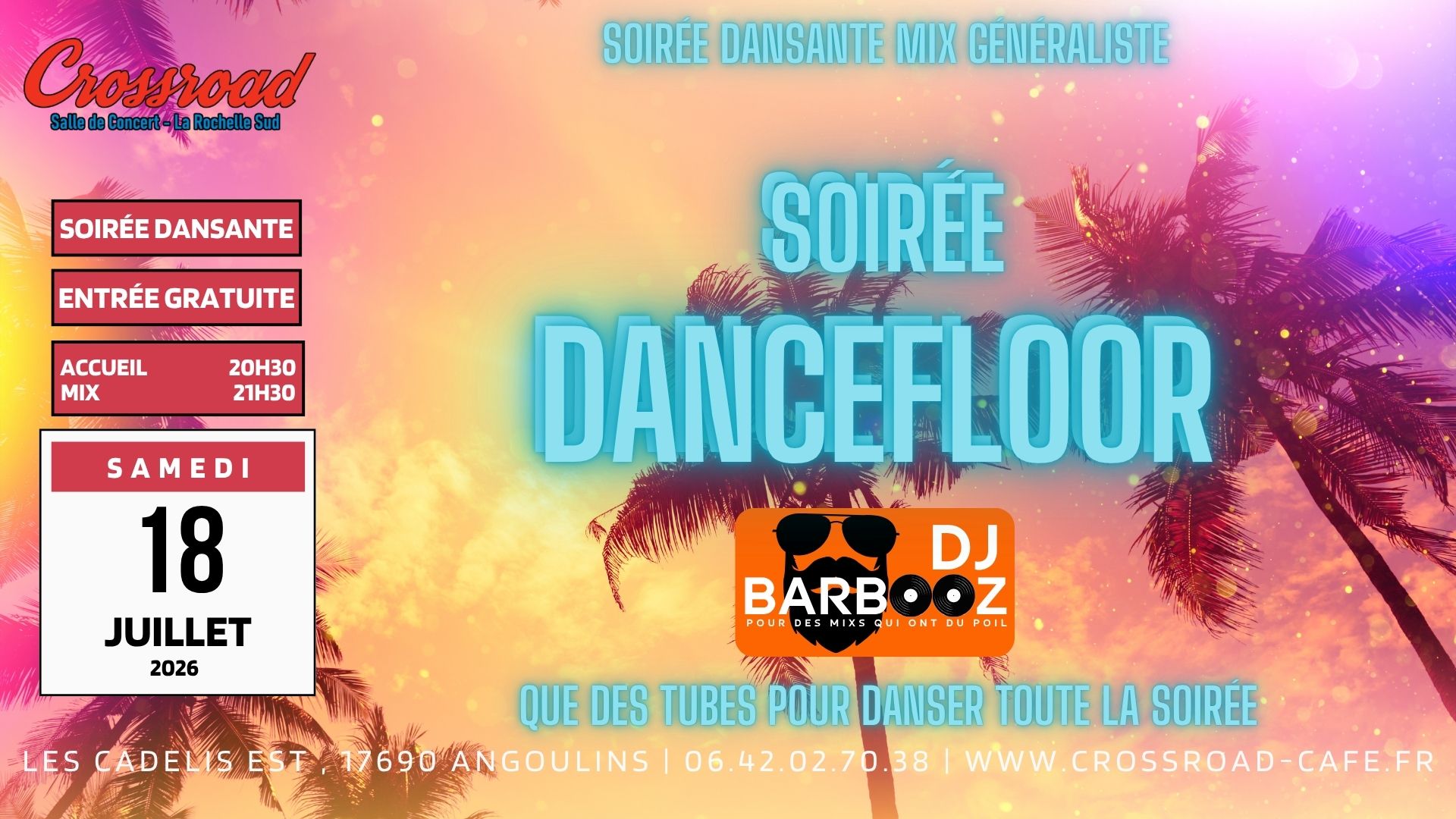 Soirée DANCEFLOOR | Que des tubes pour danser !