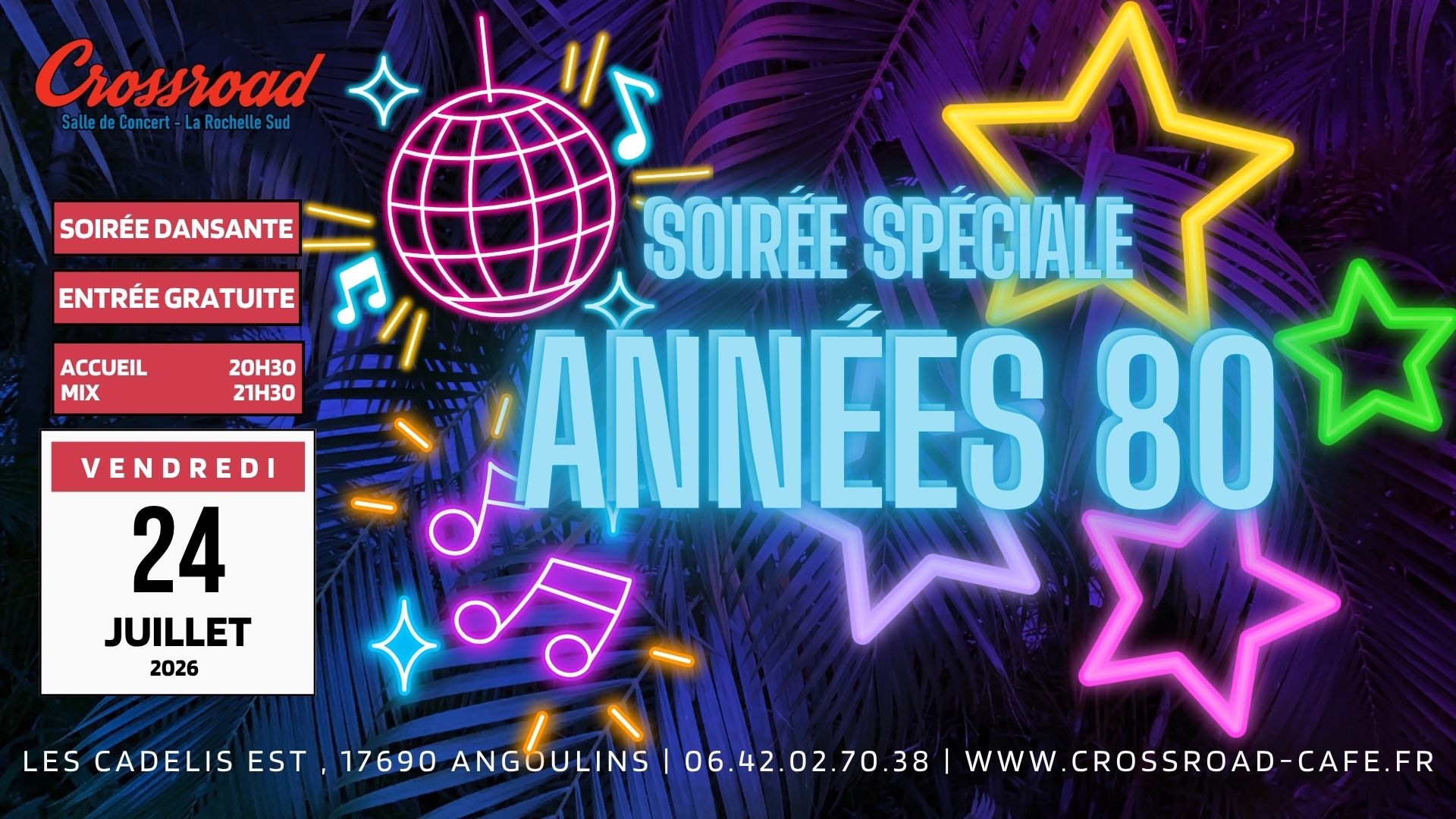 Soirée Spéciale ANNÉES 80