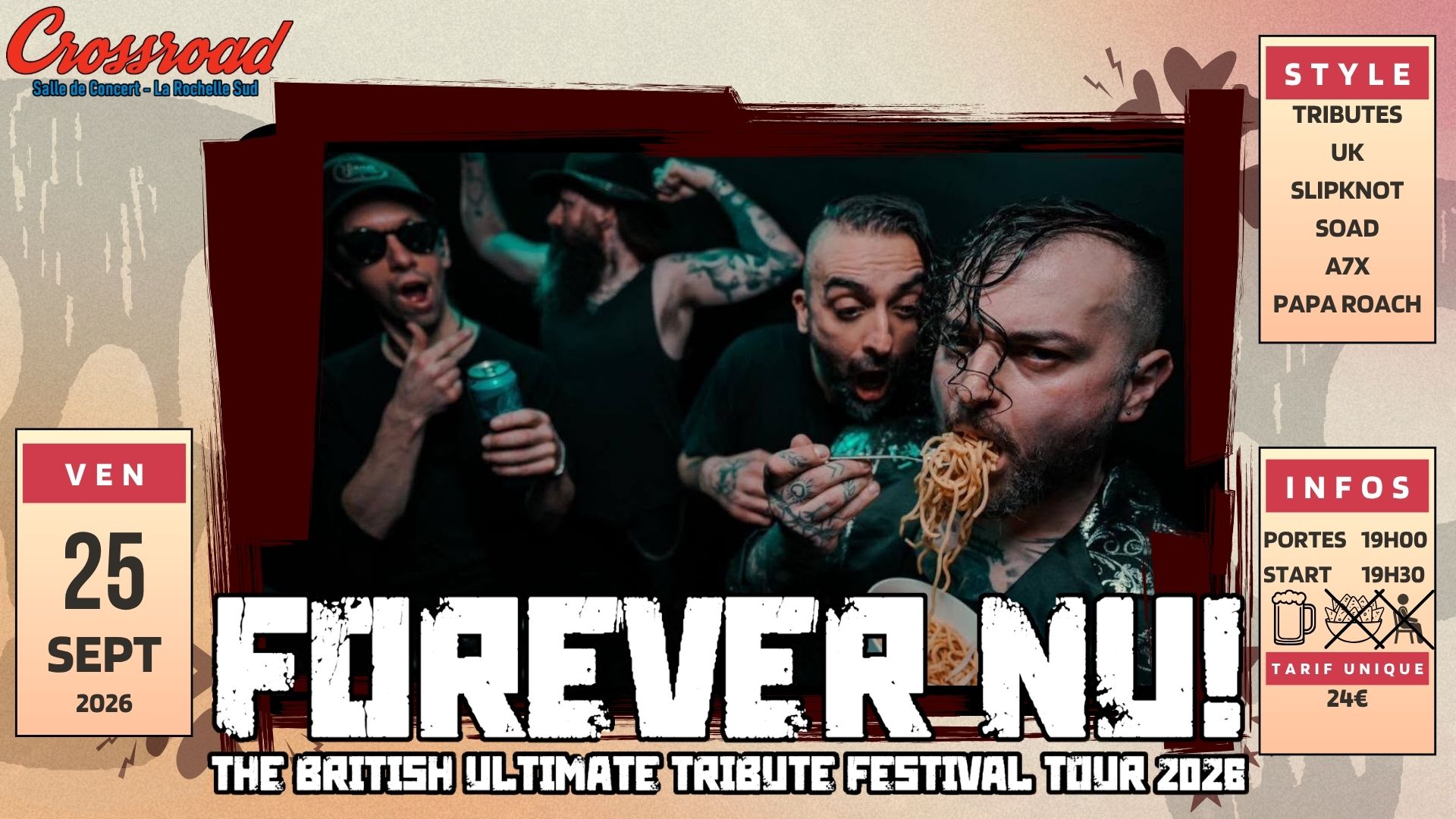 CONCERT | FOREVER NU ! SOAD × SLIPKNOT × AVENGED SEVENFOLD × PAPA ROACH