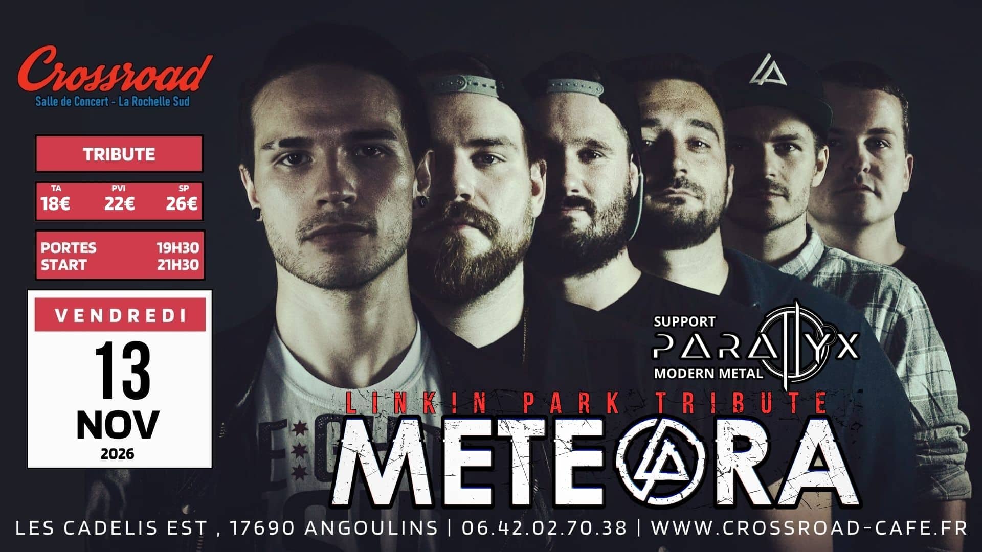 CONCERT | METEORA × Parallyx | TRIBUTE LINKIN PARK