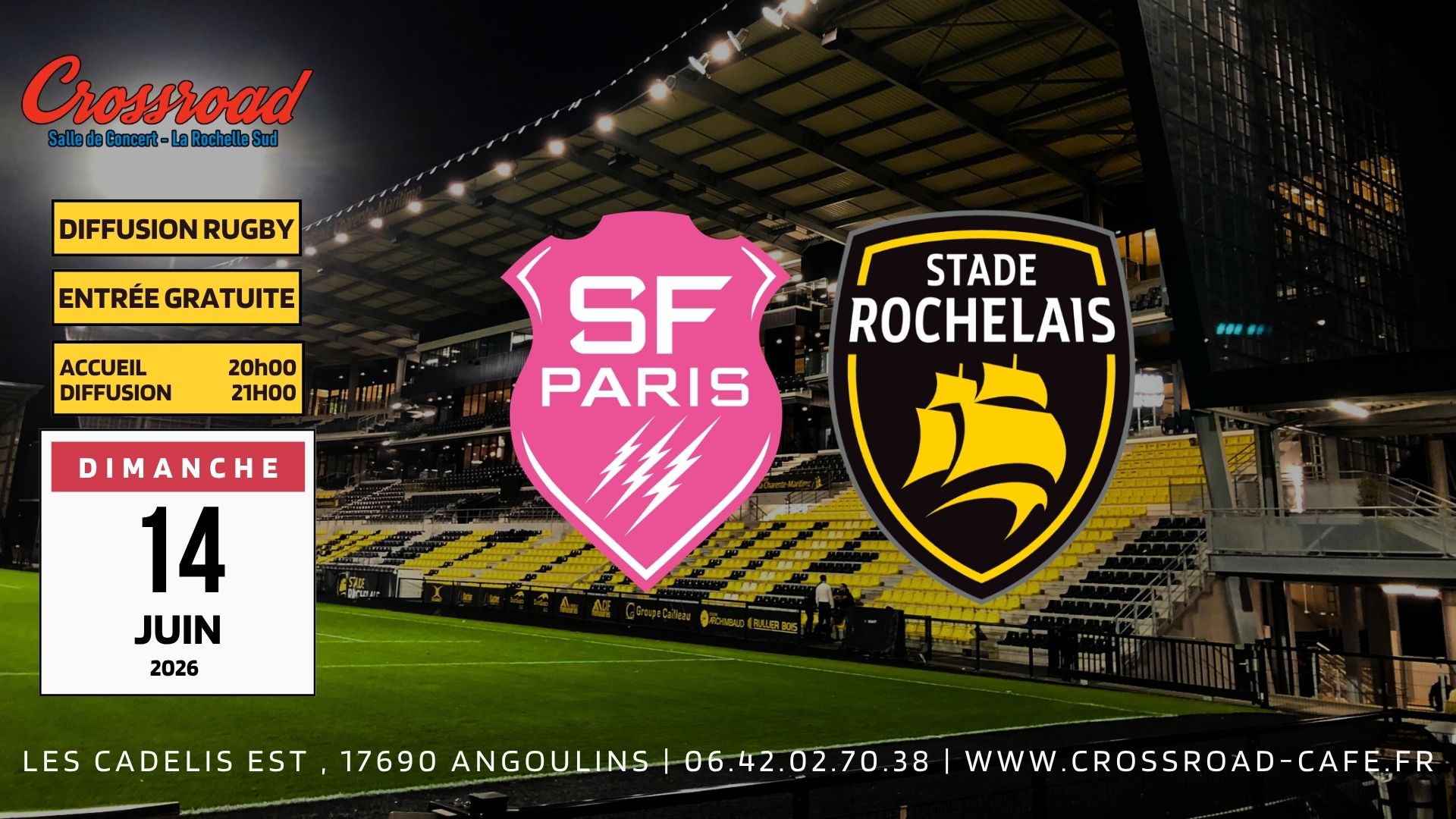 TOP14 | STADE FRANÇAIS - LA ROCHELLE | 21H