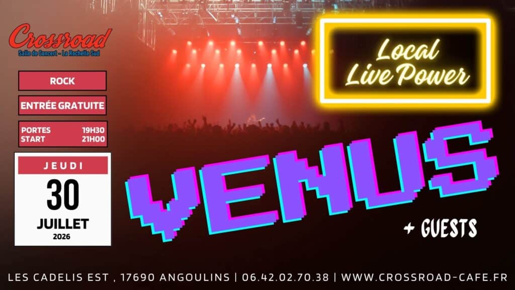 LOCAL LIVE POWER | VENUS x Guests