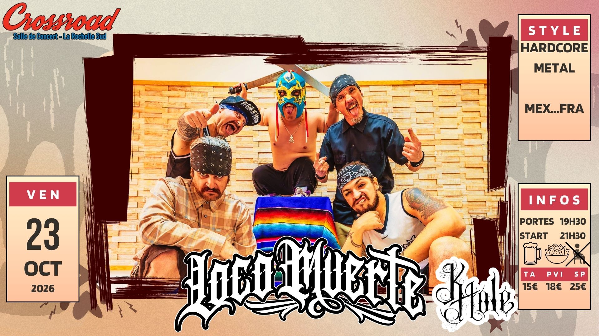 CONCERT | LOCOMUERTE + Khole | HARDCORE
