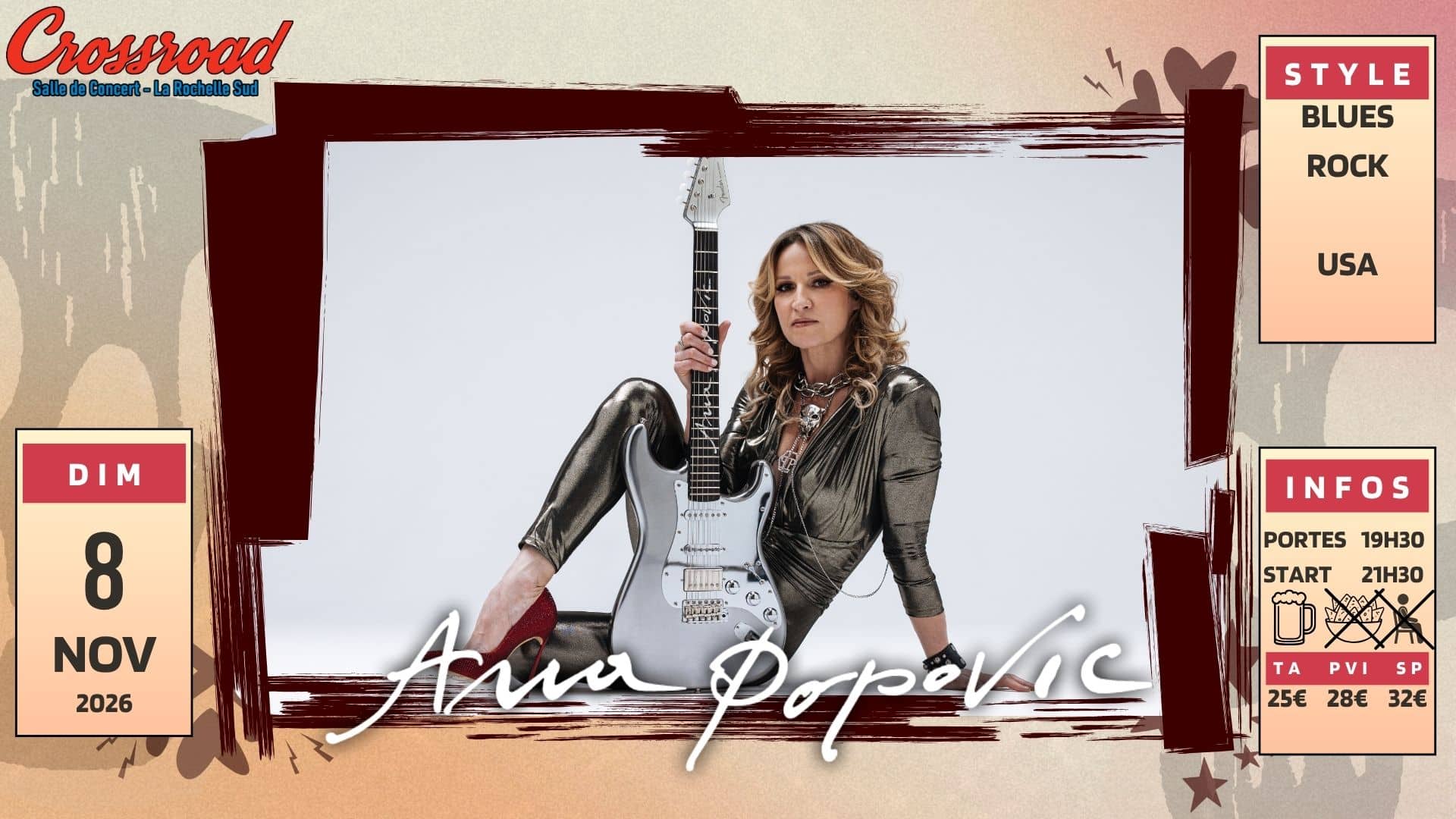 CONCERT | ANA POPOVIC | EU TOUR '26