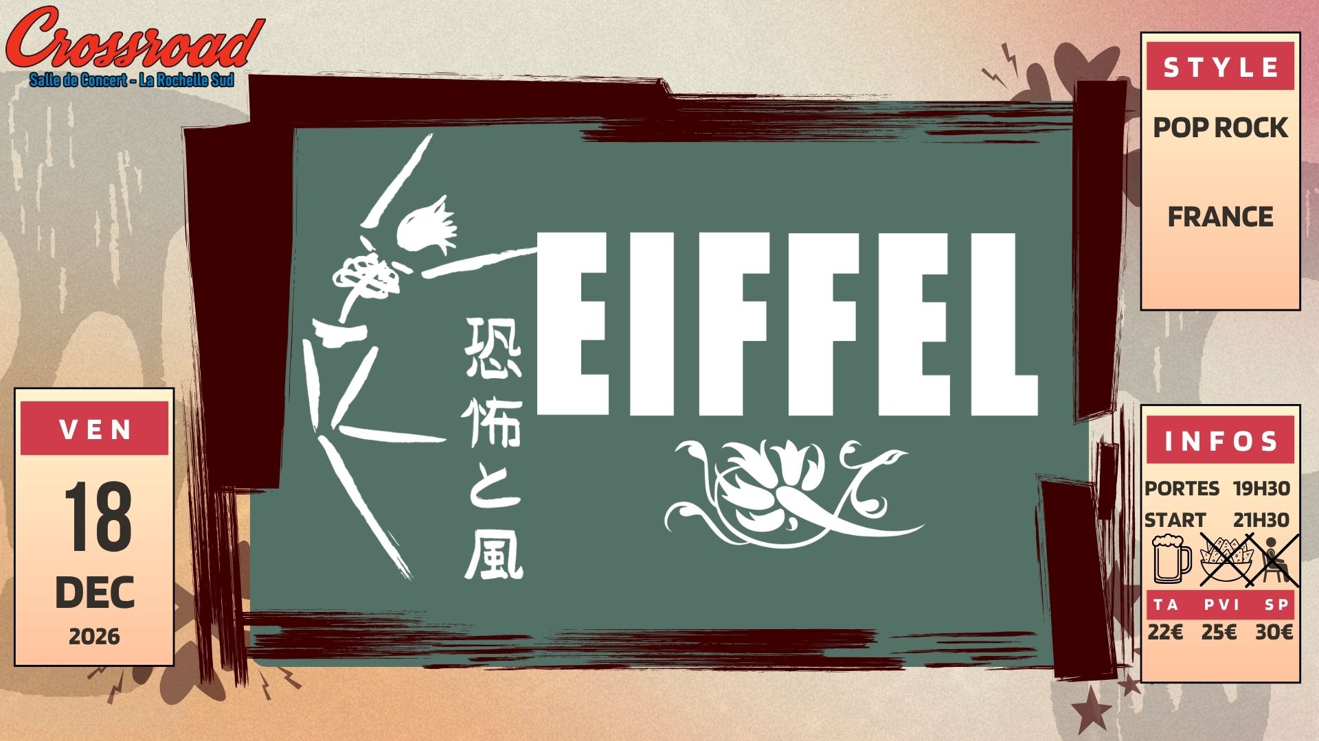 CONCERT | EIFFEL | Rock Français