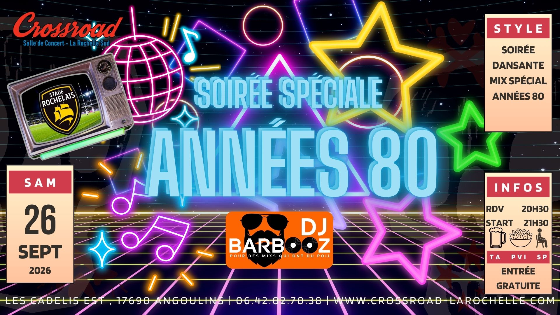 Soirée Spéciale ANNÉES 80