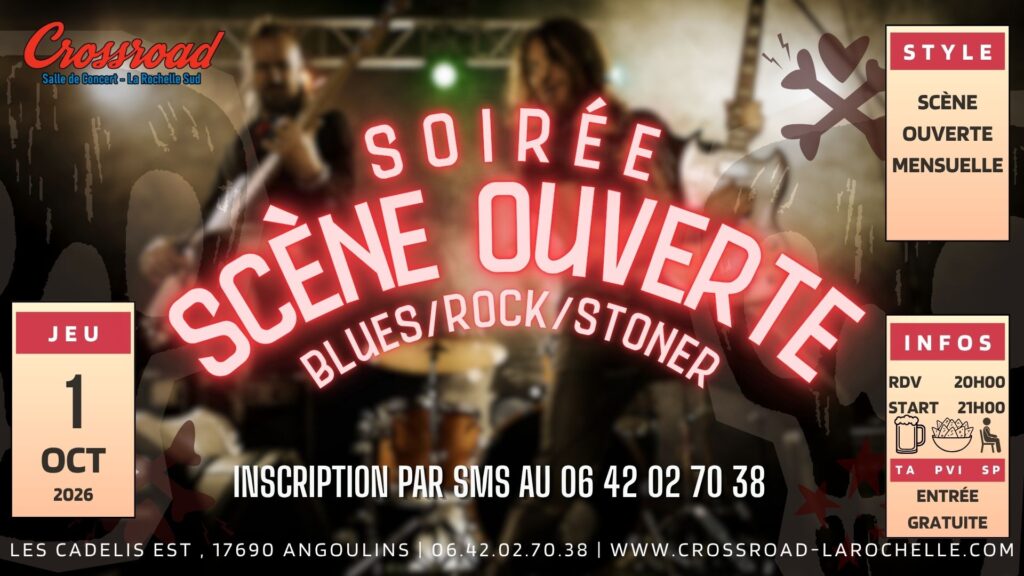 Scène Ouverte - Blues / Rock Stoner