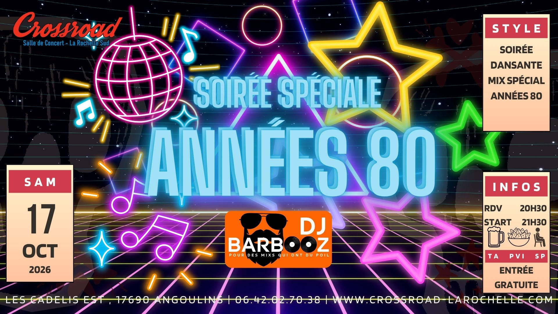 Soirée Spéciale ANNÉES 80