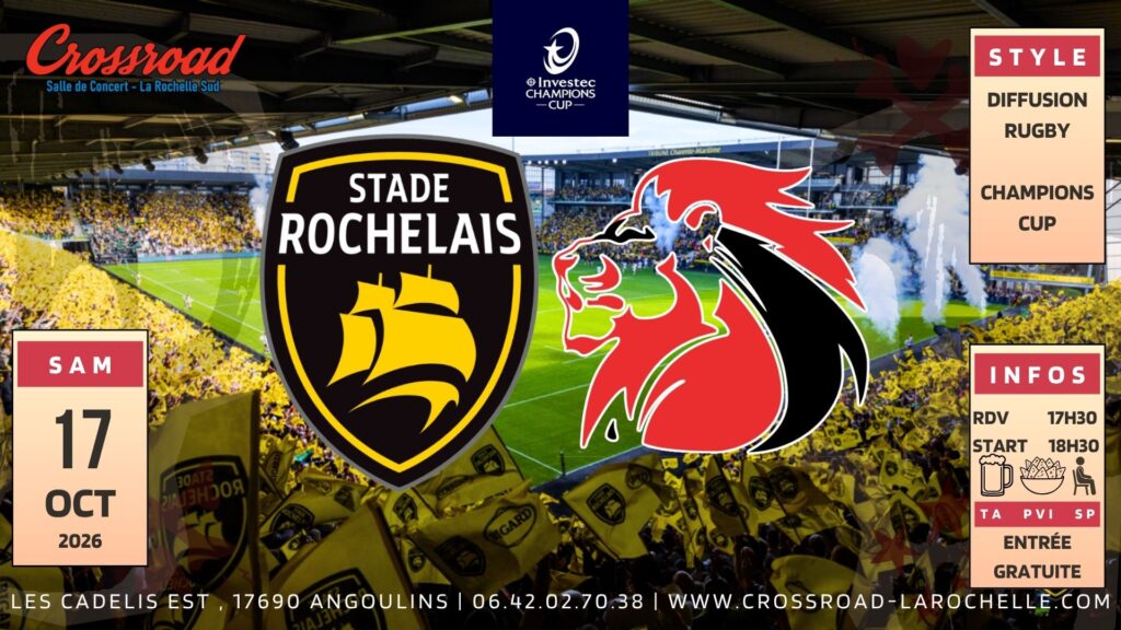 CHAMPIONS CUP | LA ROCHELLE - LIONS | 18H30