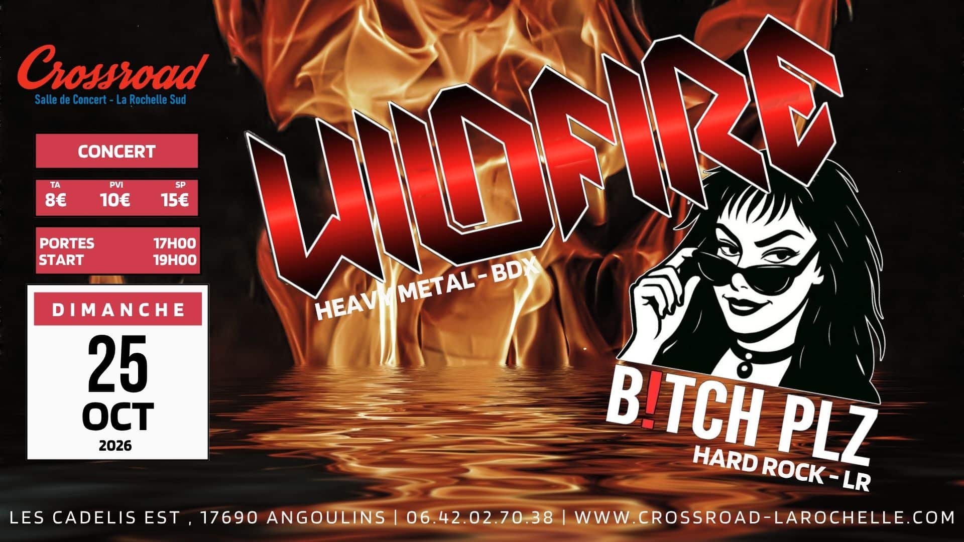 CONCERT | WILDFIRE + B!tch Plz | Hard Rock / Heavy Metal