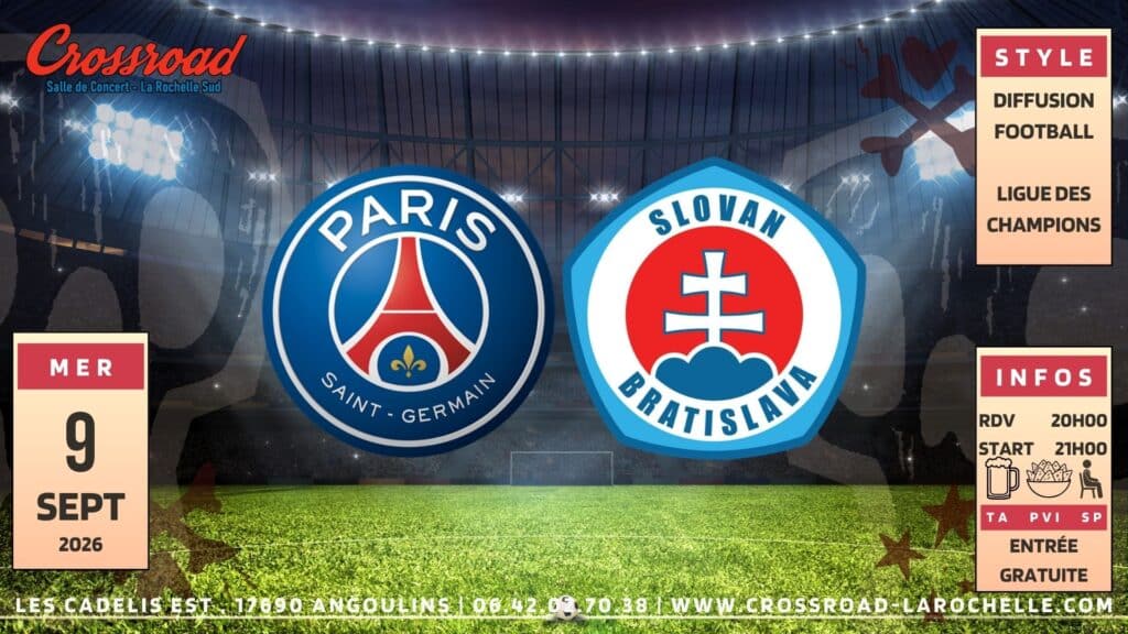LIGUE DES CHAMPIONS | PSG - S. BRATISLAVA | 21H