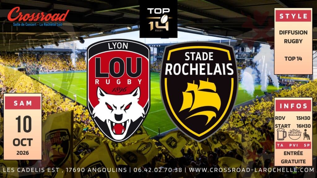 TOP14 | LYON - LA ROCHELLE | 16H30